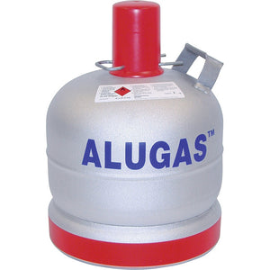 ALUGAS Aluminium Gasflasche Ø 30 cm mit TÜV 6 bis 11 kg Füllgewicht
