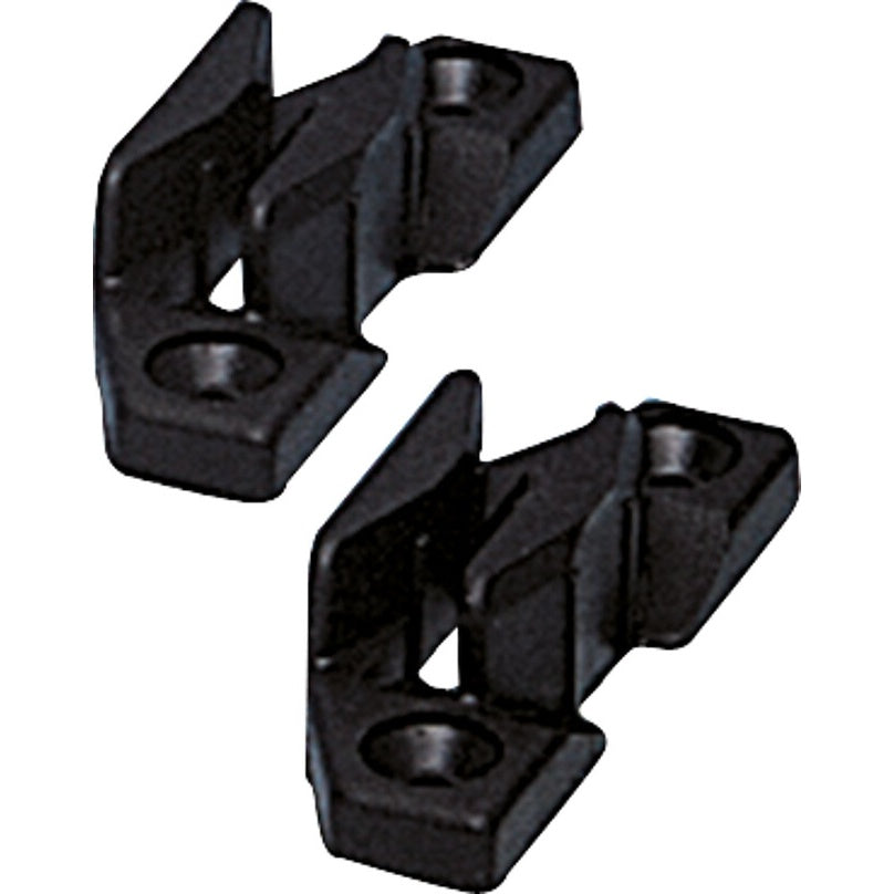 Anhängerplatte Kunststoff 2 Stück in Schwarz