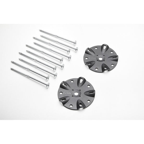 Ankerplatten froli für Campingtouren - 2 Stück - 5