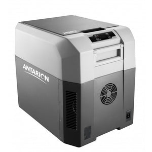 ANTARION Kompressorkühlbox ohne Batterie grau -18 bis 10 °C 25 bis 45 l