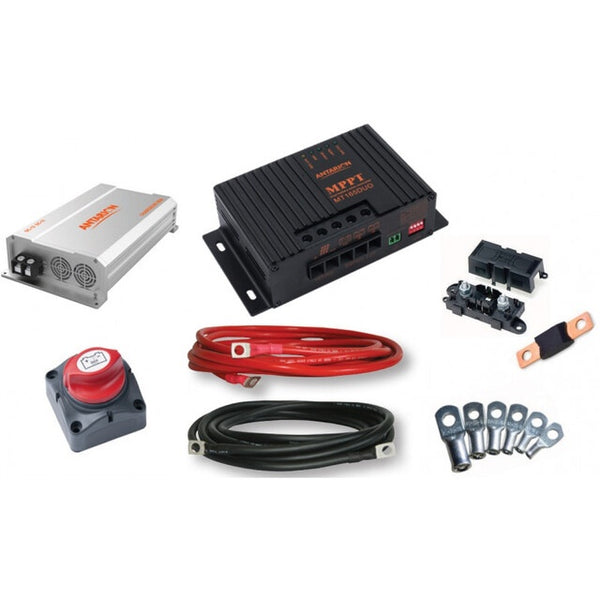 ANTARION Umrüstpaket Lithium DCDC 40 bis 60 A MPPT 10 A 8 m Kabel