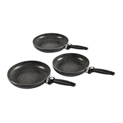 Antihaft-Pfanne 22 cm mit klappbarem Griff - Grau