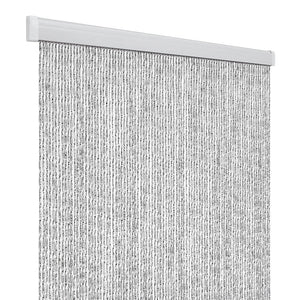 ARISOL Türvorhang Rain 100x220 cm weiß/silber