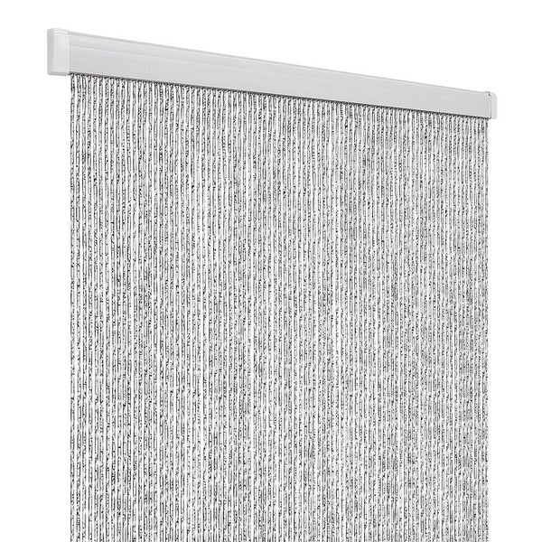 ARISOL Türvorhang Rain 100x220 cm weiß/silber