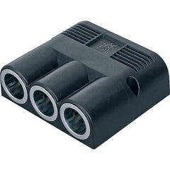 Aufbau-Dreifachsteckdose 12-24V - PRO CAR