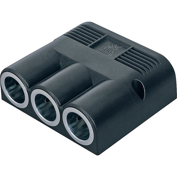 Aufbau-Dreifachsteckdose 12-24V - PRO CAR