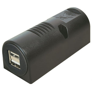 Aufbau-Steckdose Pro Car USB 12/24 V