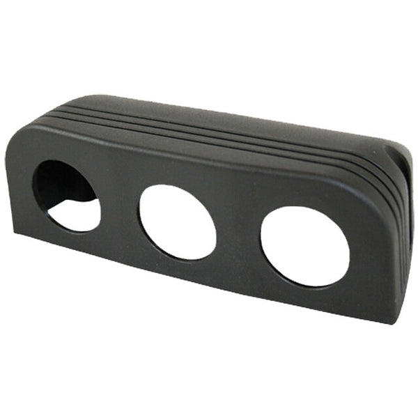 Aufbaugehäuse 3-fach schwarz für Variosystem