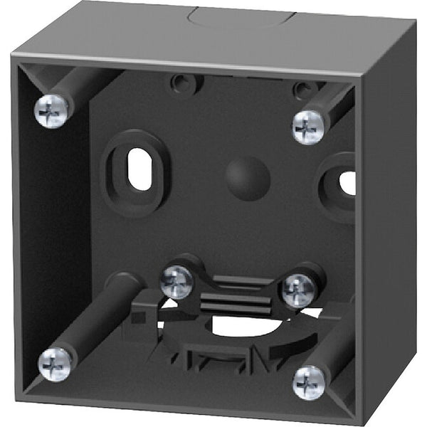 Aufbaugehäuse grau gläzend 1-fach von Berker - 2