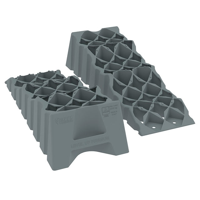 Auffahrkeil Fiamma Level Up grau, 2 Stück