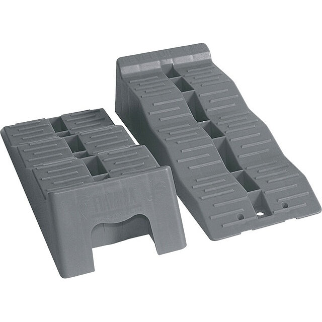 Auffahrkeil Fiamma Level Up grau, 2 Stück