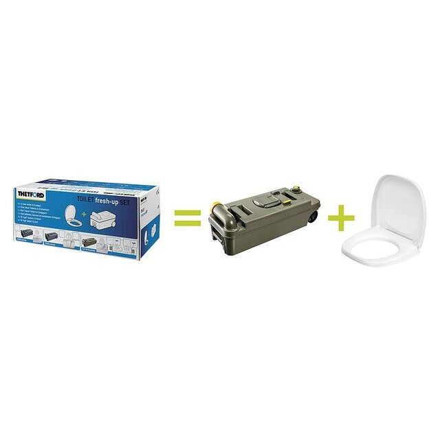 Auffrisch-Set Thetford Fresh up C2-4 mit Rädern