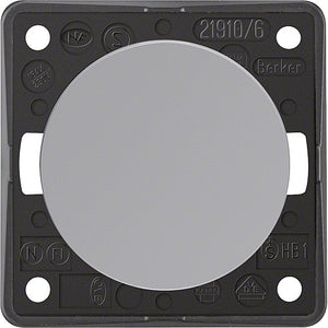 Aus Wechselschalter Berker grau für Steckdosen