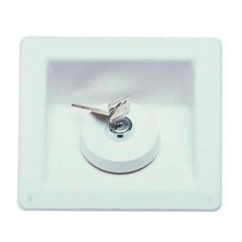 Außeneinfüllstutzen abschließbar - Weiß