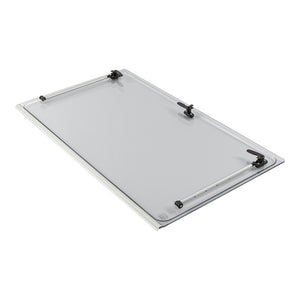 Ausstellscheibe grau S4/S5 1000×600 Click-Clack - 2
