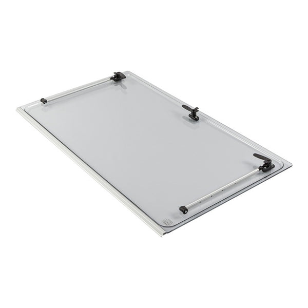 Ausstellscheibe grau S4/S5 1000×600 Click-Clack - 2