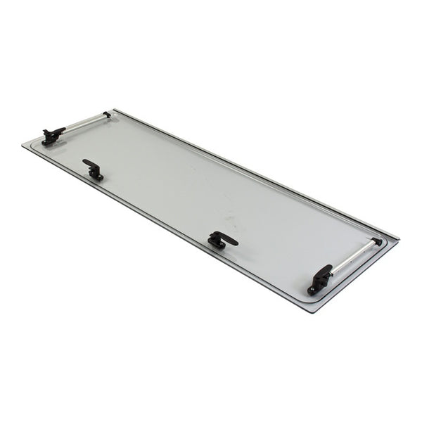 Ausstellscheibe grau S4/S5 1100x450 mm - 2