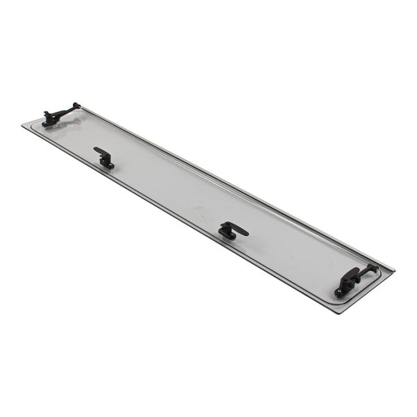 Ausstellscheibe grau S4/S5 1200 x 300 mm - 2