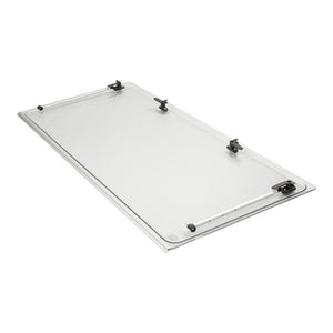 Ausstellscheibe grau S4/S5 1200 x 600 Click-Clack