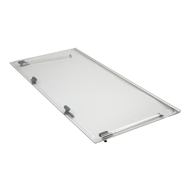 Ausstellscheibe grau S4/S5 1200 x 600 Click-Clack