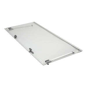 Ausstellscheibe grau S4/S5 1200 x 600 Click-Clack - 2