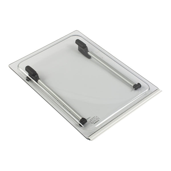 Ausstellscheibe grau S4/S5 350x500mm