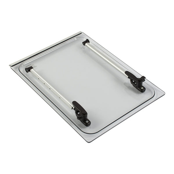 Ausstellscheibe grau S4/S5 350x500mm - 2