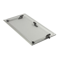 Ausstellscheibe grau S4/S5 700x400 mit Click-Clack