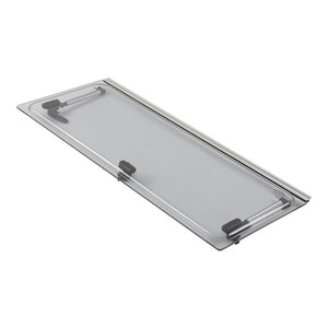 Ausstellscheibe grau S4/S5 800x350 mit Click-Clack - 2