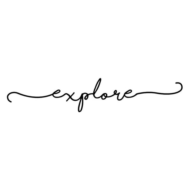 Autoaufkleber Explore (schwarz) – Advanture Shop