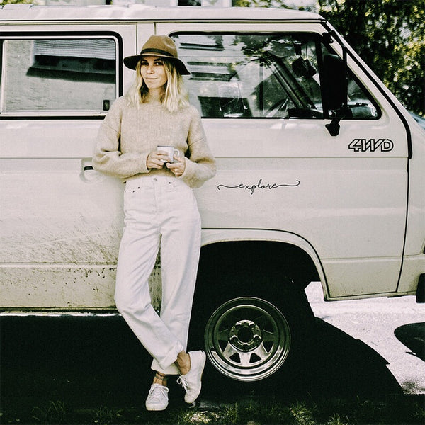 Autoaufkleber Explore (schwarz) – Advanture Shop - 4