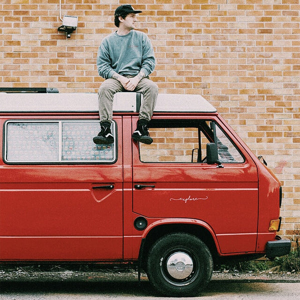 Autoaufkleber "Explore" weiß – Advanture Shop - 4