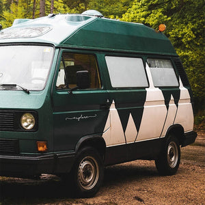 Autoaufkleber "Explore" weiß – Advanture Shop - 5