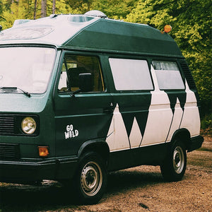 Autoaufkleber Go Wild - Advanture Shop