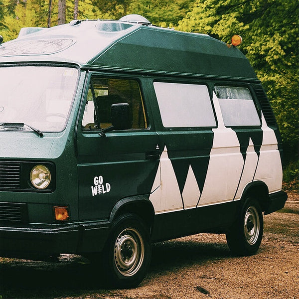 Autoaufkleber Go Wild - Advanture Shop