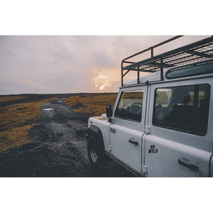 Autoaufkleber 'Go Wild' Schwarz 15x15 cm - 4