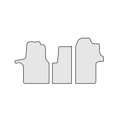 Autoteppich ART Gummi für VW Crafter/MAN TGE