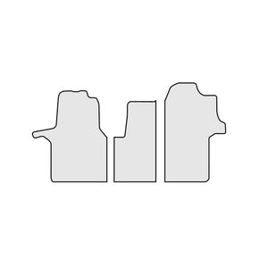 Autoteppich ART Gummi für VW Crafter/MAN TGE