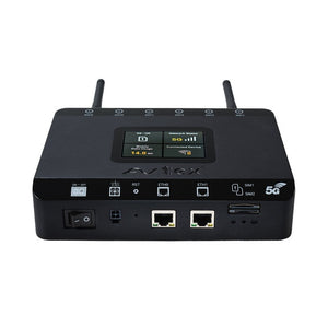 AVTEX R105X 5G Router + tragbare Antenne weiß