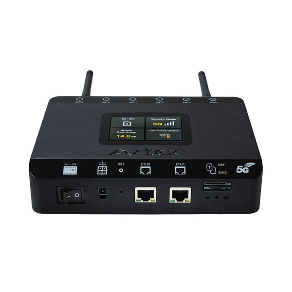 AVTEX R105X 5G Router + tragbare Antenne weiß - 4