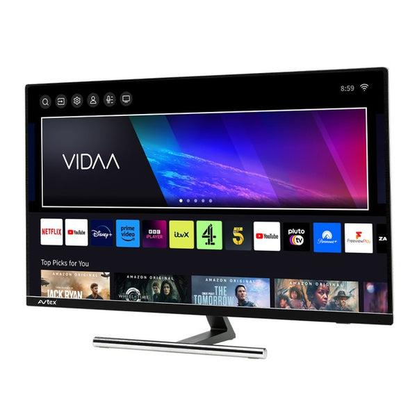 AVTEX VIDAA Smart TV WLAN Bluetooth schwarz 18,5 bis 32 Zoll