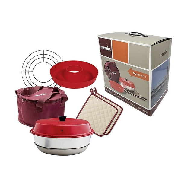 Backofen OMNIA Camping KIT 5-teilig für vielseitiges Kochen - 2