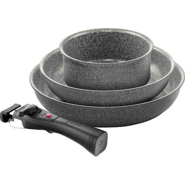 BALLARINI Torre 4-tlg. Bratpfannenset, Grau