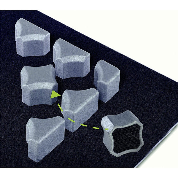 Basisplatte Purvario Schwarz 30x50 cm - 2