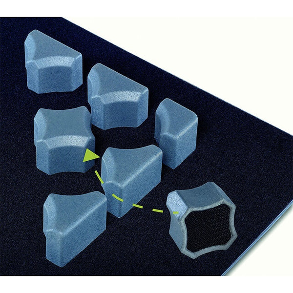 Basisplatte Purvario schwarz 50x50 cm - 3