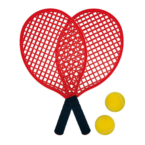 Beachtennis Set SCHILDKRÖT – 2 Schläger & 2 Bälle