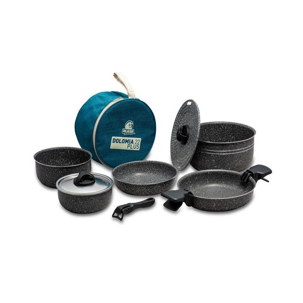 BEAVER Dolomia 22 Plus Kochgeschirrset stoney grey