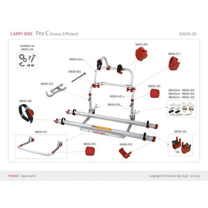 Befestigungskit M6x65 mm für Carry Bike