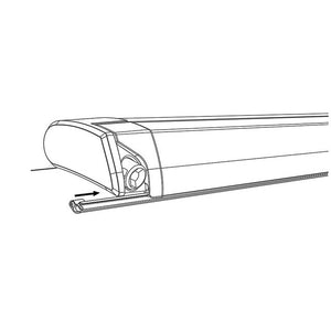 Befestigungsschiene Thule QuickFit Dachmontage 400 cm