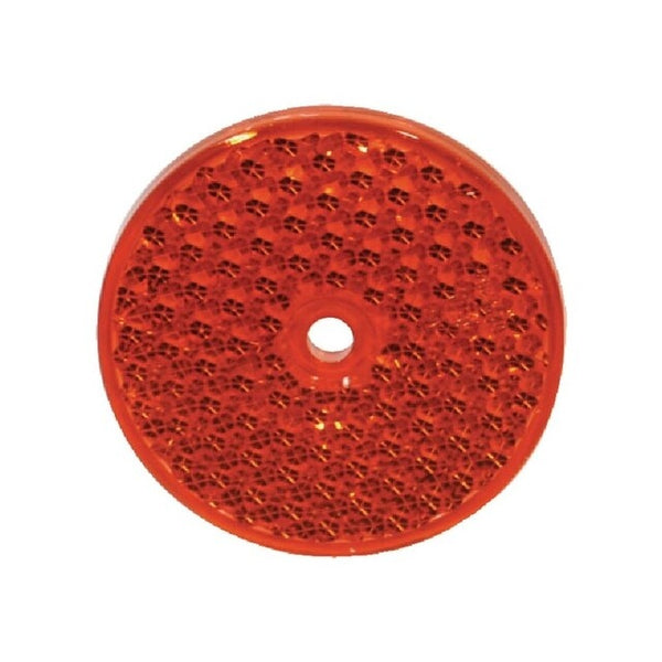 Begrenzungs-Rückstrahler rot Ø 62 mm - 2 Stück